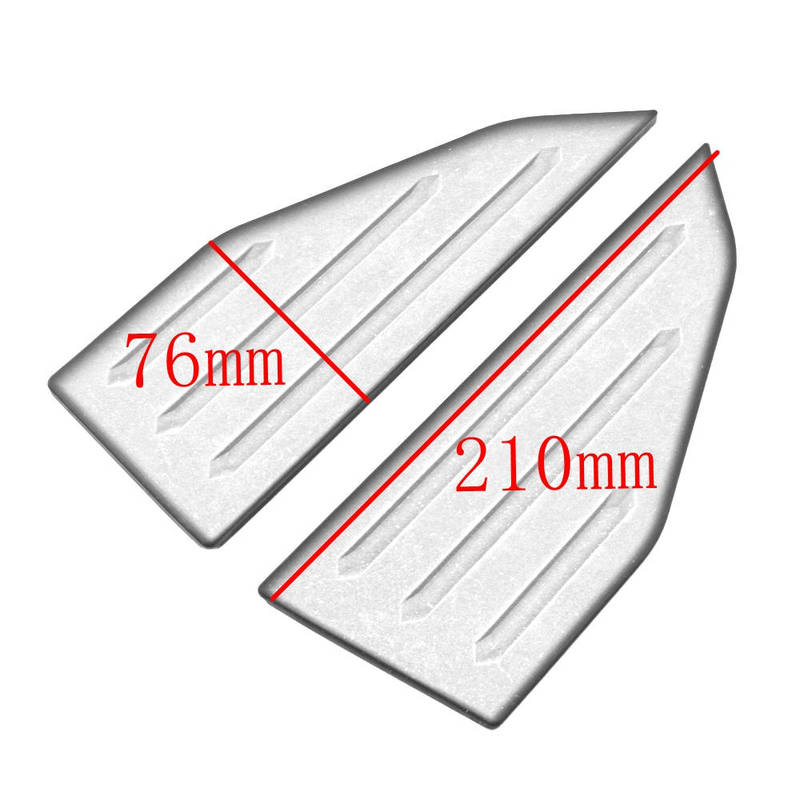 1Pair Motorcycle Front Rear Driver Foot Rest Pedal Pads Footpeg For Honda Gold Wing GL1800 GL 1800 2018 -2024