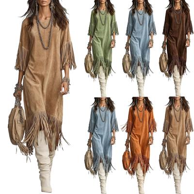 Women's Dress Slim Fit Western Casual Dress for Everyday Wear