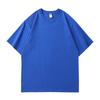Heavy T-shirt men's and women's round neck short-sleeved printed LOO solid color half-sleeved bottoming shirt T-shirt wholesale