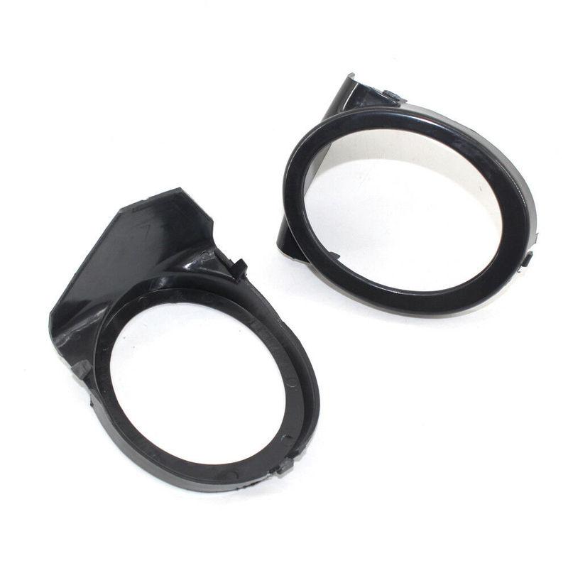 Car Fog Light Lamp Trim Ring Cover Fit for BMW E46 M3 M-Tech 2001-2006 Black