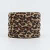 Leopard Pattern Hair Tie Elastic Scrunchies Fashion Towel Rings Hair Rope for Women Girl Daily Use Hair Ornament 5pcs
