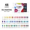 Paul Rubens Soft Oil Pastel Set 24/36/60/72 Vibrant Colors Creamy Texture Bullet Heads For Artists, Painting, Drawing, Beginners