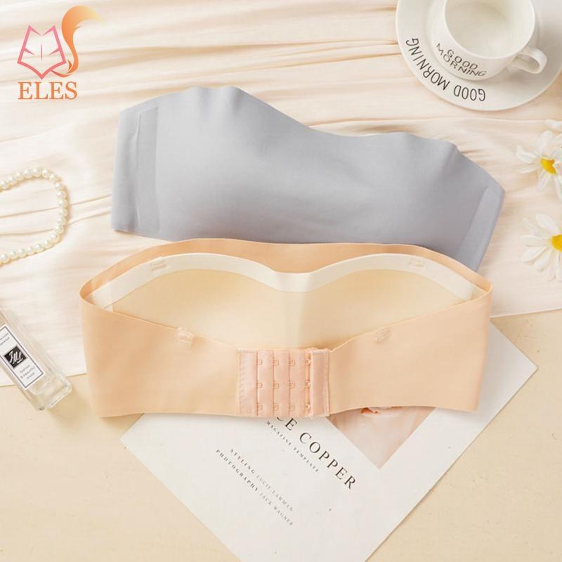 Summer Essential Wireless Bandeau Bra - Detachable Straps Non-slip Push-up Seamless & 2-in-1 Style