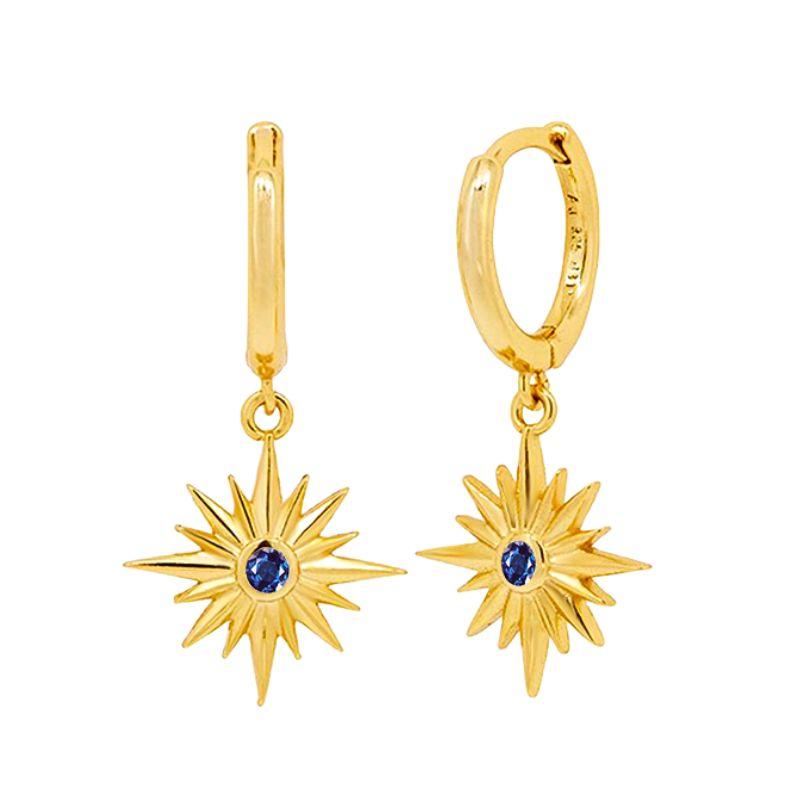 925 Silver Needle Square Pendant Hoop Earrings Vintage Gold Earrings For Women Shell Pendant Earring Fashion Jewelry Accessories