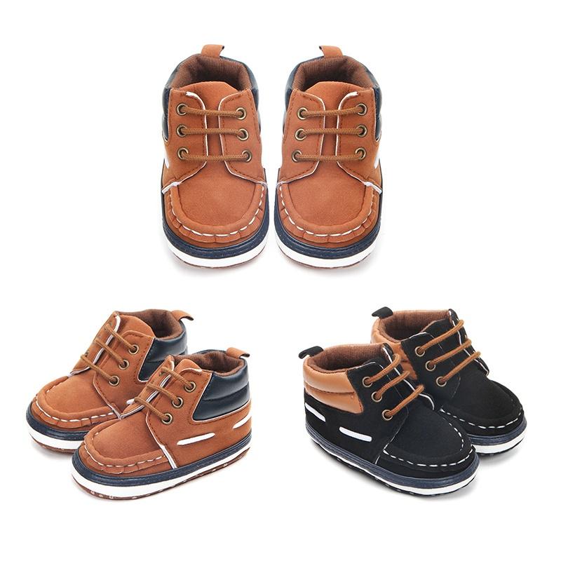 Buy First Walkers 012M Boys High Baby Shoes Newborn Soft Bottom