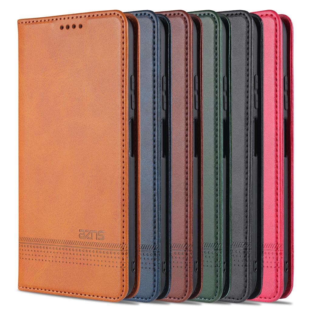 Deluxe Magnetic Adsorption Leather Fitted Case for Xiaomi Redmi Note 10T 5G Flip Cover Protective Case Capa Fundas
