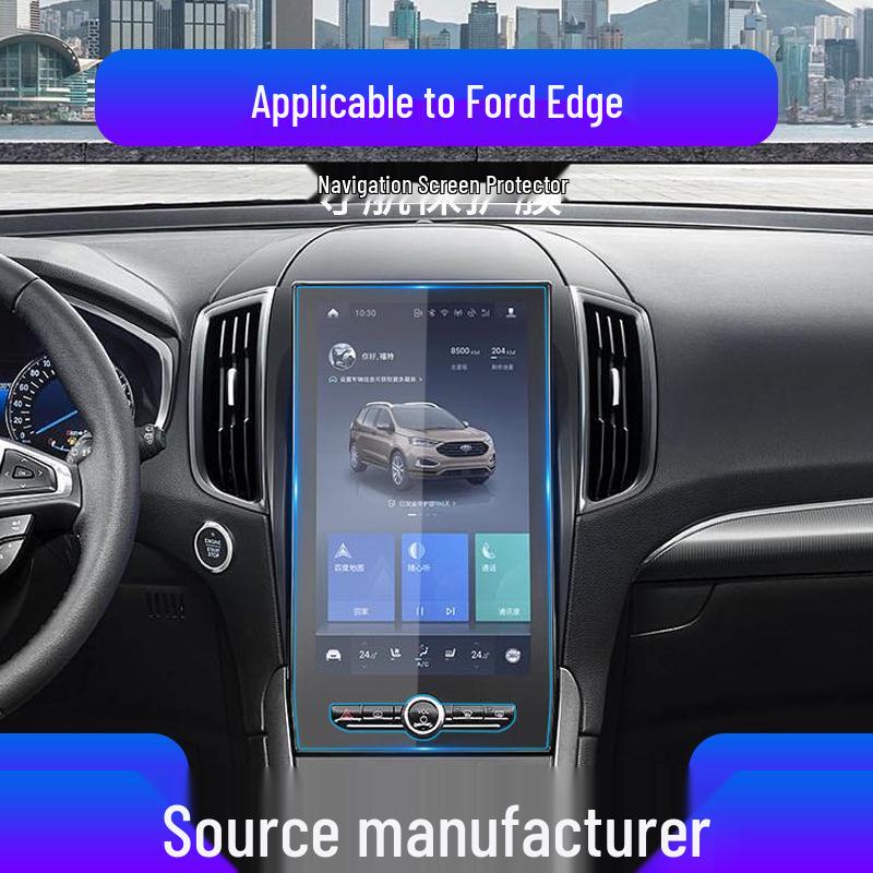 Ford Edge 23' Navigation Screen Protector - Anti-Scratch Tempered Glass