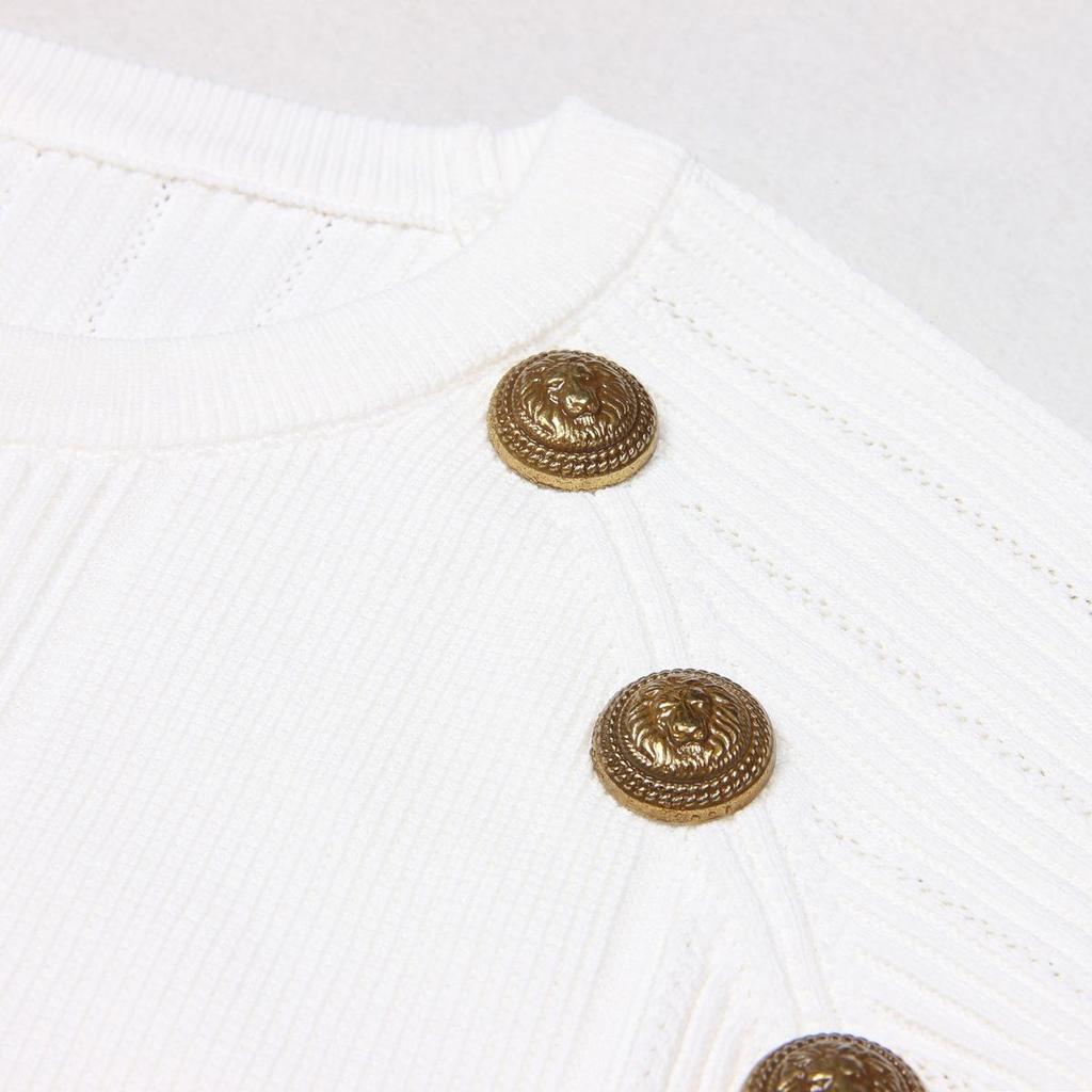 Available: 2025 Summer Short-Sleeve Knit T-Shirt and Mid-Length Skirt Set.