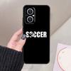 Football Passion Soccer Ball Phone Case For OPPO Find X3 Lite X5 X6 Pro X2 Neo Reno 3 4 5 6 7 8 Lite 4Z 5Z 2Z 8T Cover