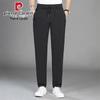Men's Elastic Straight Leg Casual Pants