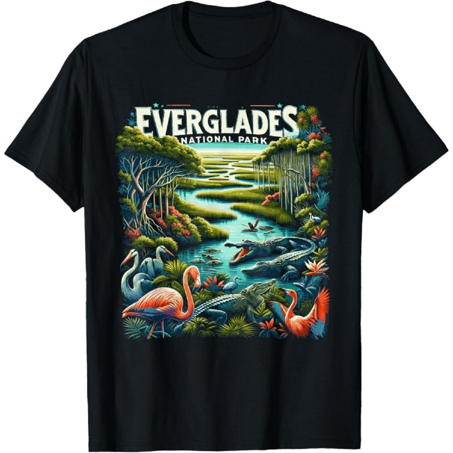 Everglades National Park Florida Souvenir T-Shirt S