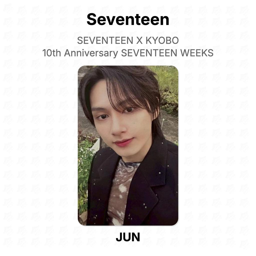 Seventeen X KYOBO 10th Anniversary SEVENTEEN WEEKS Official Photocard
