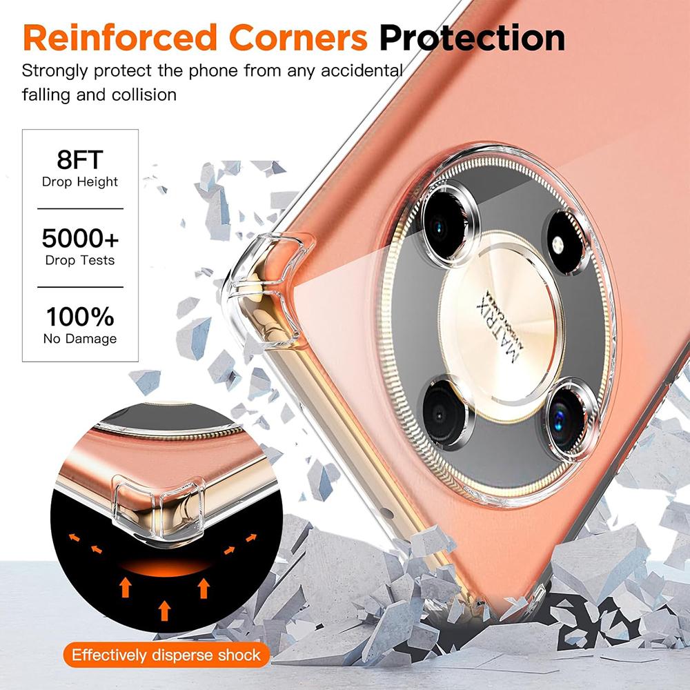 Shockproof Soft Case For Huawei Honor Magic 6 5 4 3 Magic6 Magic5 Magic4 Pro Lite Ultimate Ultra Thin Silicone Clear Back Cover