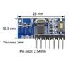 QIACHIP RX480E 433 MHz RF Relais Empfänger Modul Kabellos 4-Kanal Ausgang Mit Lernknopf und RF Fernbedienungen Sender DIY