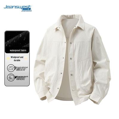 JEANSWEST Men's Fall Outdoor Lapel Jacket