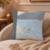 Creative animal art paintings Cushion Cover Anti-dustmite Pillowcase Invisible zipper silky short plush Sofa cushion cover