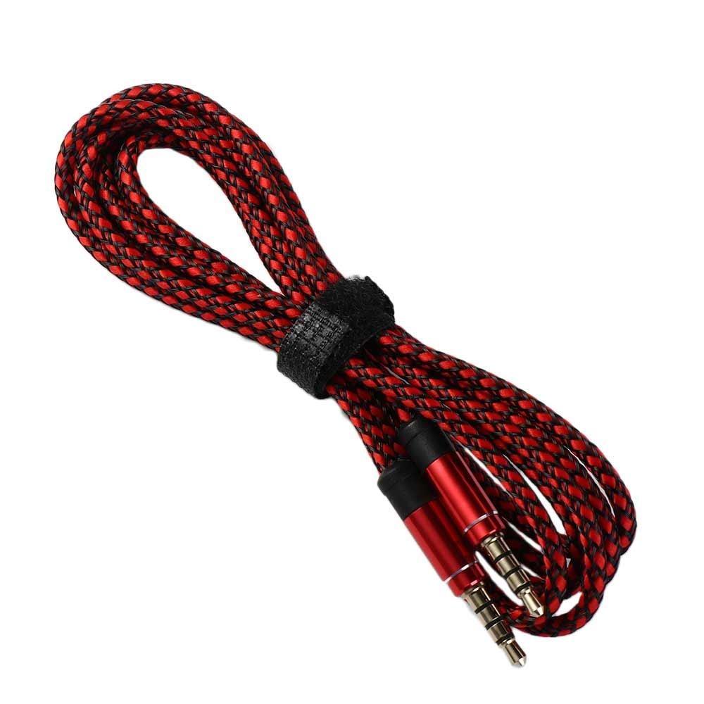 Line Speaker Wire Car AUX Cable Audio Adapter Cord Headphone Extension Cord 3.5mm Audio Cable