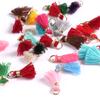 30pcsTiny Tri Layered Keychain Tassels Mini Tassel for Craft Jewelry Making Tassel for Earring Bookmark(Classic Color)