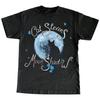 Classic Cat Stevens Moon Shadow Black Cotton T Shirt Full Size S-5XL Unisex T-Shirt