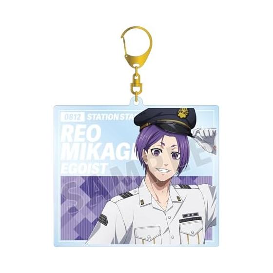 TV Anime  Blue Lock  Reo Mikage Station Attendant Ver. BIG Acrylic Keychain