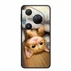 Cover For Huawei Pura 80 Pro Plus Silicone TPU Phone Case for Pura80 pro+ 80 Ultra Para Black Back Soft Protector Cartoon Capa