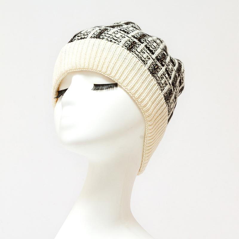 2024 Unisex 100% Cashmere Knitted Hat - Warm for Autumn & Winter, Perfect for Christmas