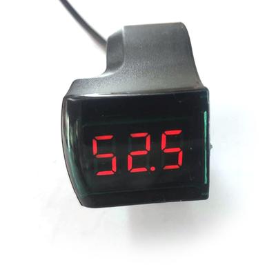 מצערת אגודל לאופניים חשמליים 12V/24V/36V/48V/60V/72V עם תצוגת סוללה, ידית אגודל