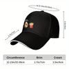 Surprised Potato and French Fries Baseball Cap Unisex Adjustable Polyester Casual Sporty Headgear