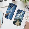 Landscape Black Phone Case For IPhone 17 16 15 14 13 12 13 12 11 Pro Max Plus XS XR Silicone Soft Back Cover