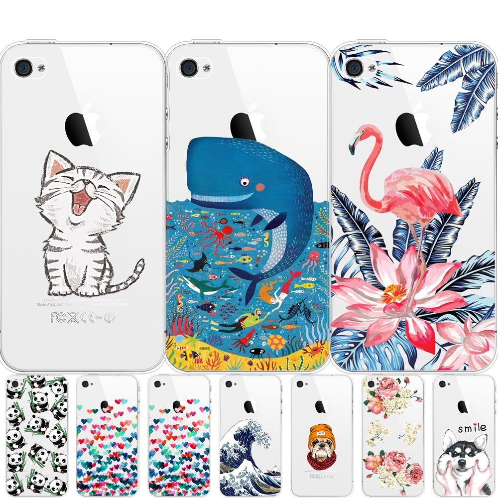 Hülle für iPhone 5s 5 S Se 4 4s Hülle Weiche TPU Handyhülle Abdeckung für Apple iPhone 6s 6 S Plus Hülle Vollständige 360 Schutzhülle