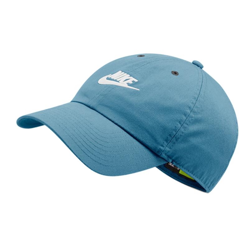 

Nike Polyester Baseball Caps Unisex Casual 913011-424 F небесно-голубой