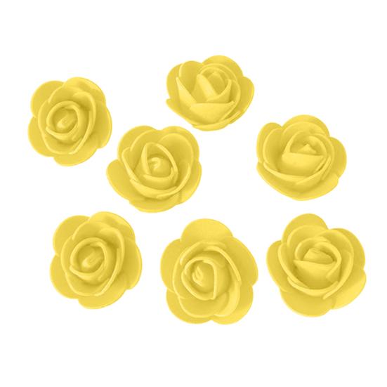 500 Pcs Mini Artificial Foam Rose Bulk Small Rose Flower Head for DIY Flower Arrangement Wall Garland Backdrop Wedding Bridal Shower Decor