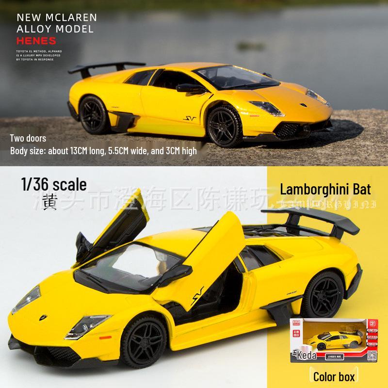 Mercedes-Benz G63 Alloy Land Rover & McLaren Pull-Back Metal Toy Car Set for Kids