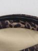 2025 Spring Women's European & American Style Leopard Print Strapless Puff Skirt