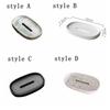 Creative Light Luxury Oval Soap Box Elegant Thickened Soap Storage Tray Nordic Ceramics Soap Dish Hotel