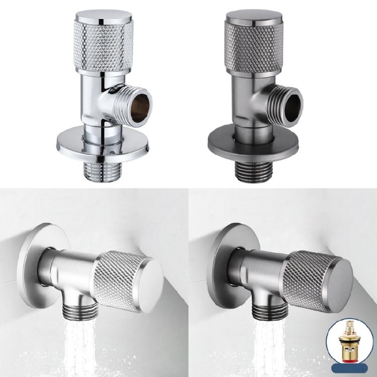 Water Stop Valves Switch Accessories Controller for Bathroom Brass Faucet Sink