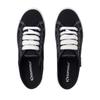 Superga S7112mw951 Superga 3061 Stitch Mule Black White