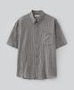 Pabeulega Gorr Striped Half Shirt (Black)