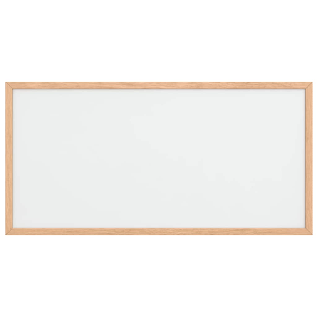 Magnetic Whiteboard with Solid Pine Wood Frame 60 x 30 cm