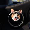 Internet-Famous Police Dog Fu Zai Cute Corgi Car Air Freshener Car Fragrance Diffuser Stone Car Interior Decoration Ornament