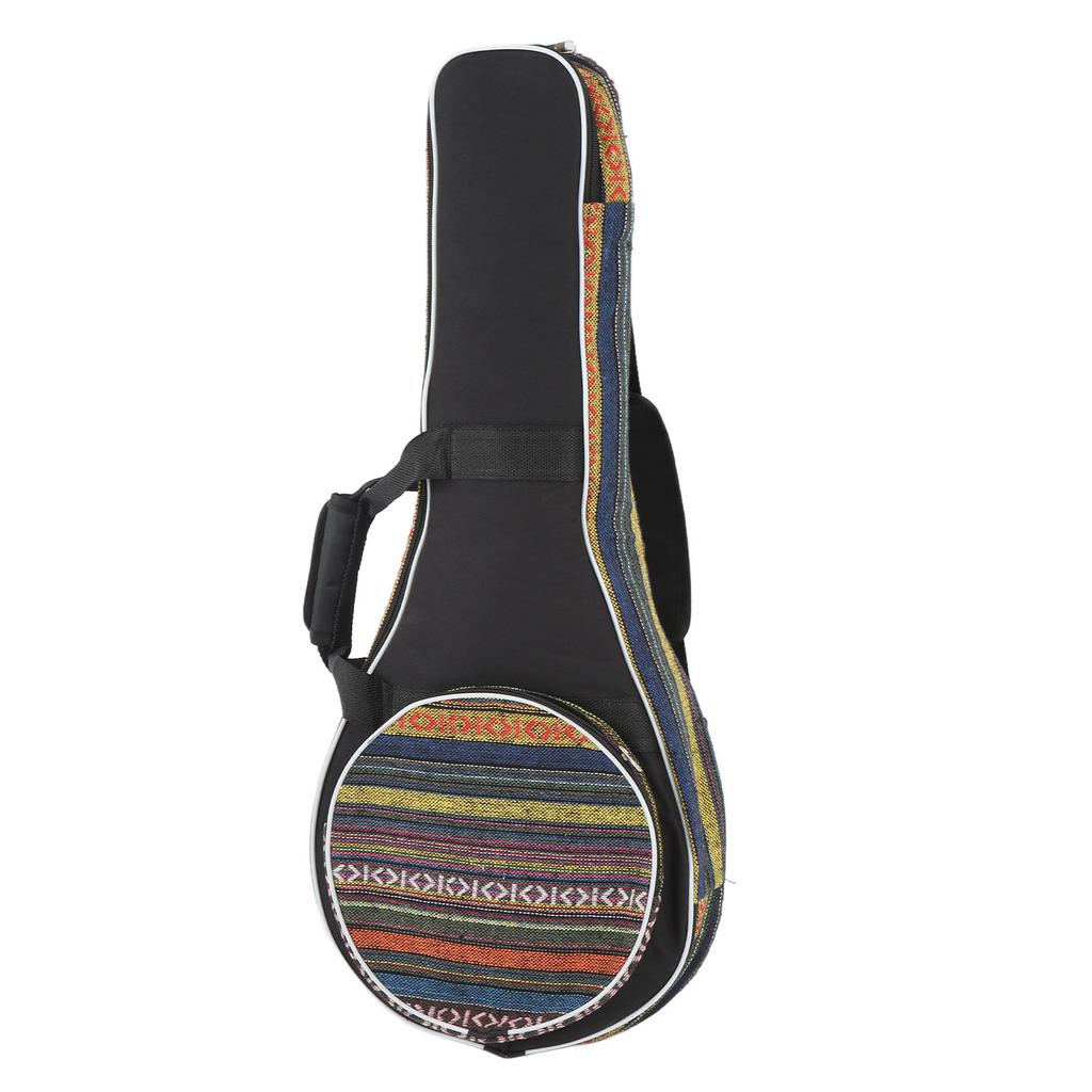 Mandolin Bag Easy Carry Portable Ethnic Style Adjustable Shoulder Strap Musical Instrument Bag