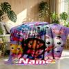 Custom Name Personalized Gabby's Dollhouse Print Blanket, Home Decor, Bedroom, Sofa, Camping, Couch, Gifts for Birthday Christmas