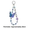 Butterfly Charm Phone Lanyard Charm Glitter Design Mobile Phone Case Chain  Party Accessory
