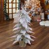 Elegant Snowy Christmas Tree for Home Decor