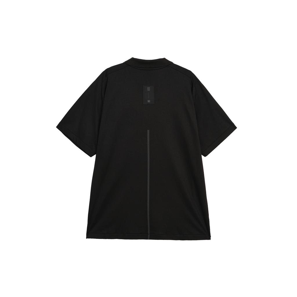 adidas Polo Shirts Men's Black Polo Collar Moderate Straight Fit JE6665