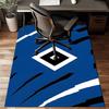 Hambur-ger Of Victory Symbol Rug for Living Room, Game Rooms, Office, Bedroom, Office Floor Mat Playful Design, fan gifts Christmas decor