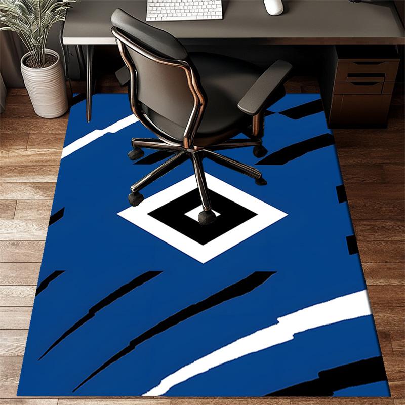 Hambur-ger Of Victory Symbol Rug for Living Room, Game Rooms, Office, Bedroom, Office Floor Mat Playful Design, fan gifts Christmas decor