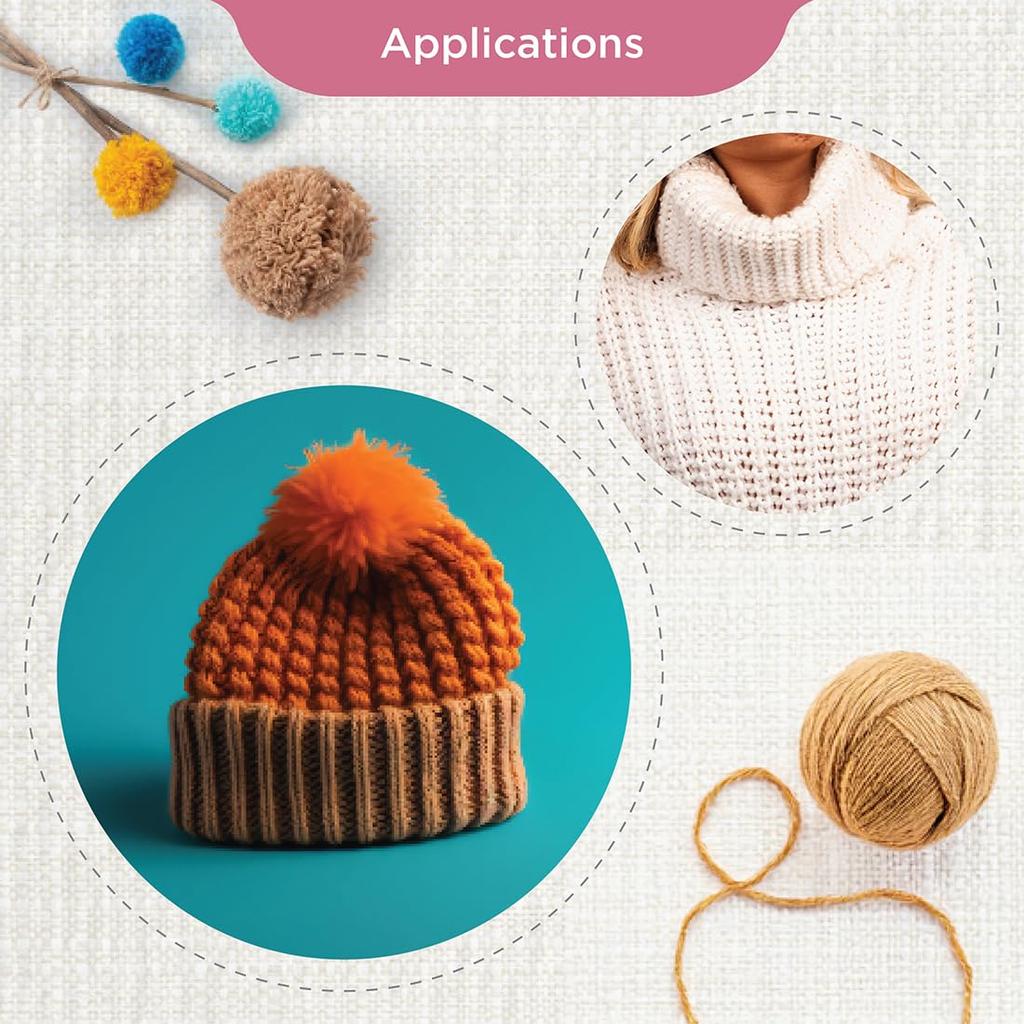 KnitPro Novametal austauschbare Rundstricknadeln Neues Deluxe-Set Drehendes Kabel Stricken Handstricken (10616) [KN]