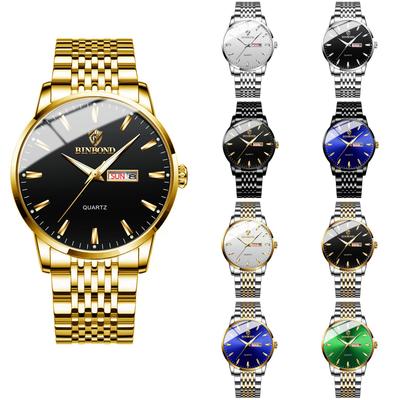 Men's Waterproof Luminous Running Alarm Clock Watch