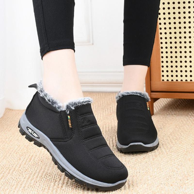 Winter New Men's Snow Boots Warm Cold Resistant Simple Comfortable Slip Resistant Wear-resistant Men's Cotton Shoes